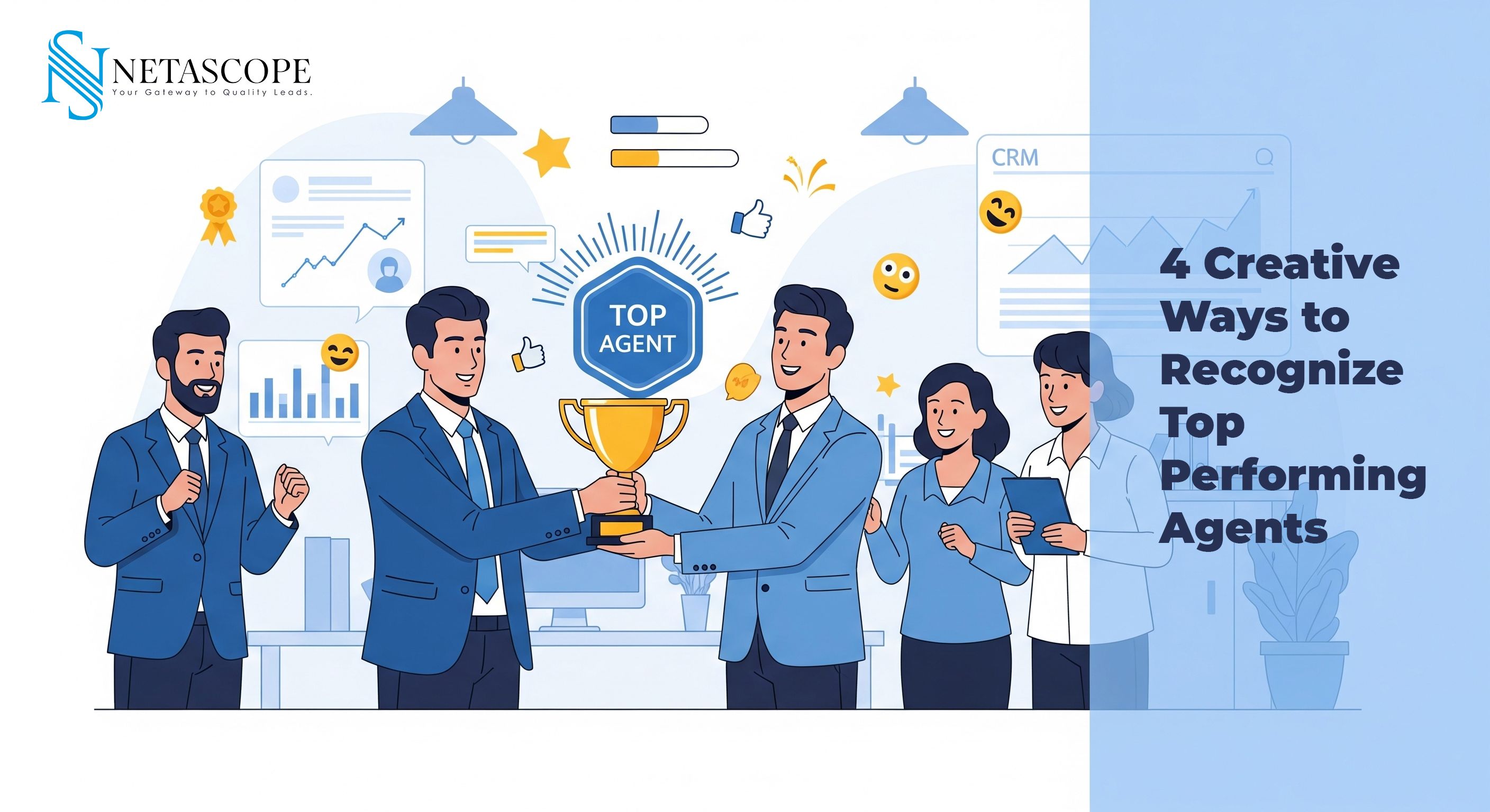 4 Creative Ways to Recognize Top-Performing Agents | Netascope